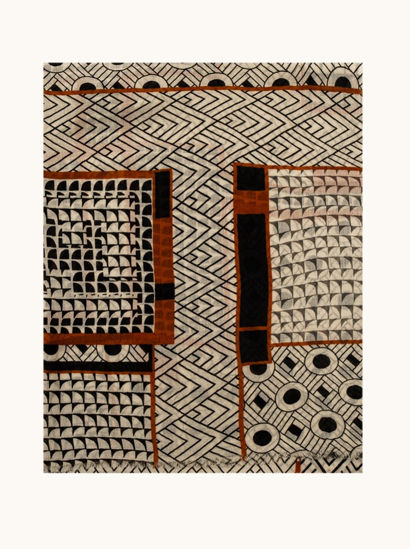 Szal wełniany ORIGO 90x200 cm PREMIUM zdjęcie 3