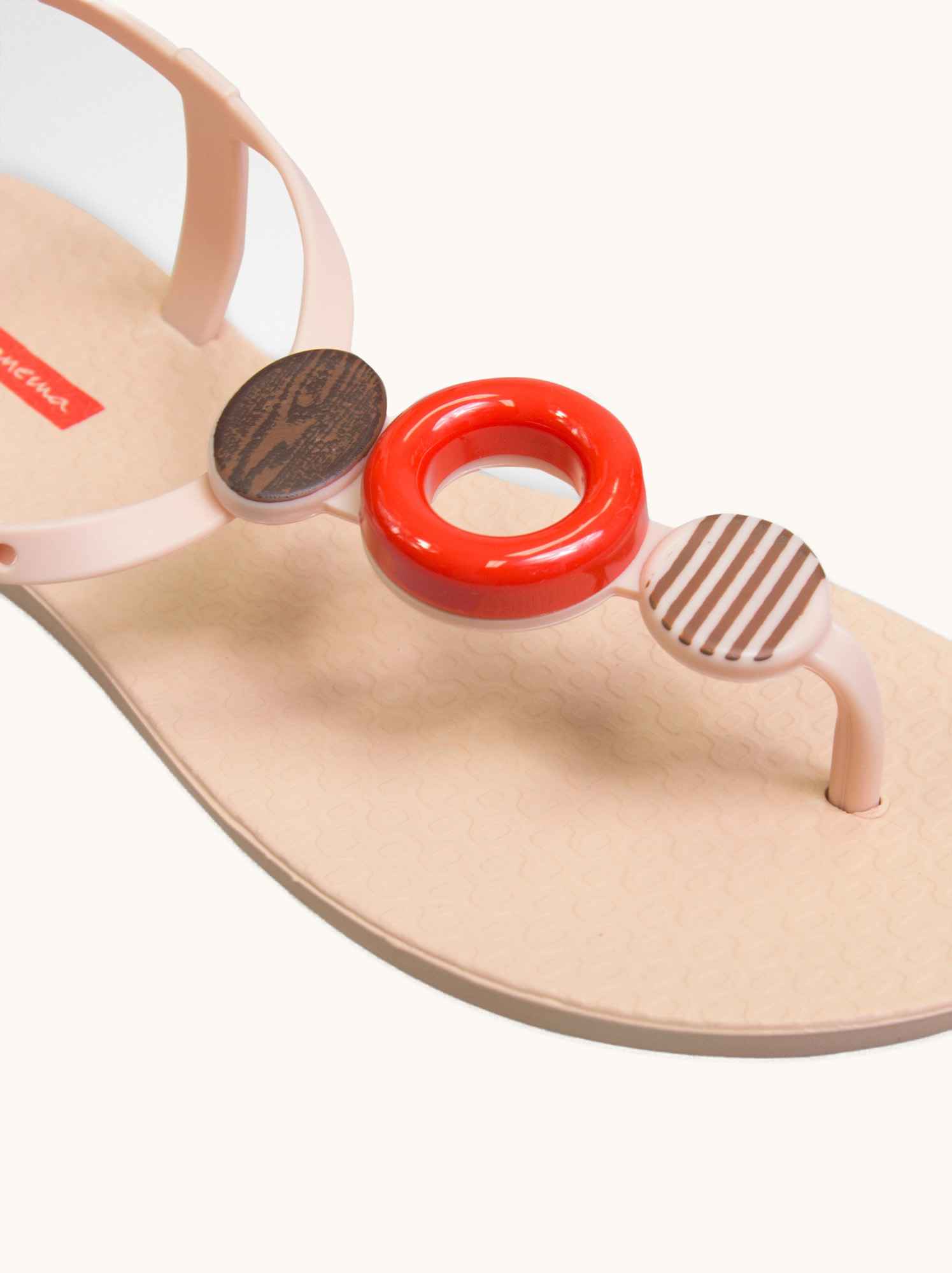 Sandały japonki Ipanema  Class Modern różowe - Ipanema zdjęcie 4