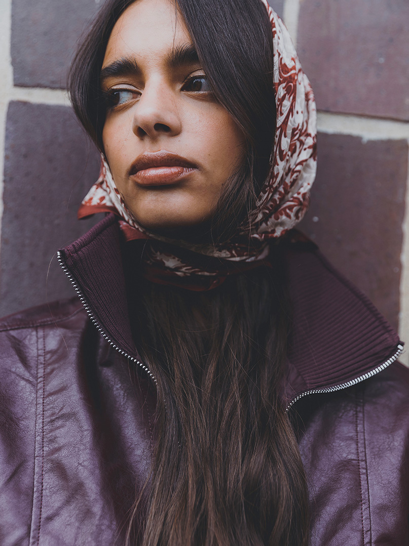 Apaszka bawełna z jedwabiem Vittoria 53x53 cm PREMIUM zdjęcie 1