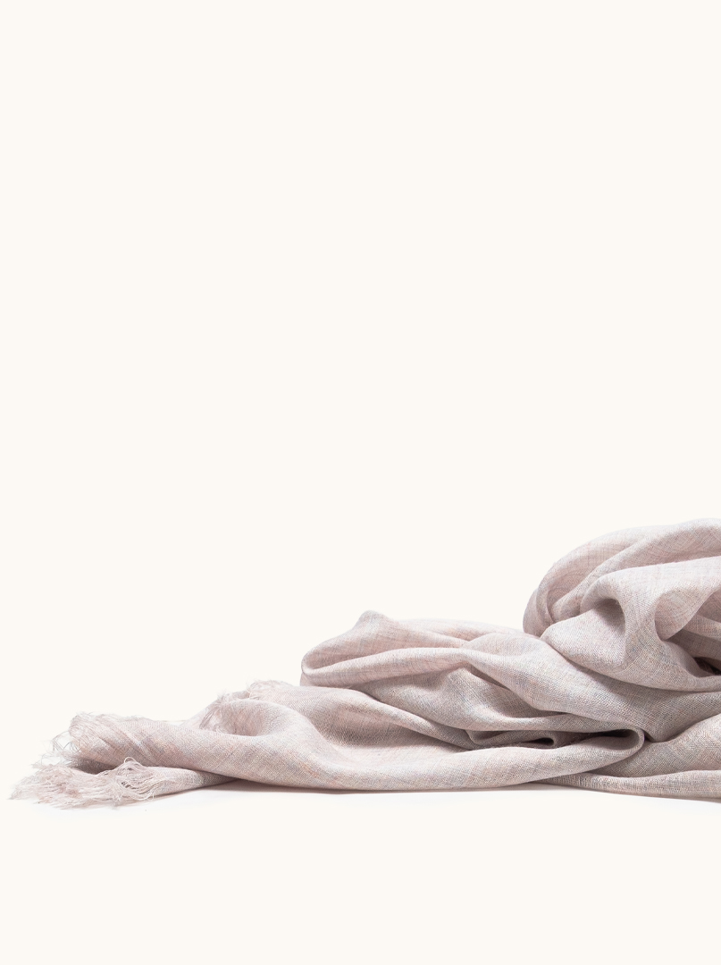 Lekki szal bambus z wiskozą szary 85cm x 198cm zdjęcie 4