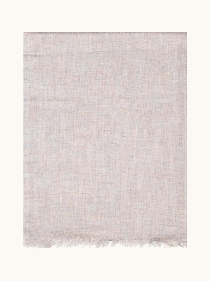 Lekki szal bambus z wiskozą szary 85cm x 198cm zdjęcie 2