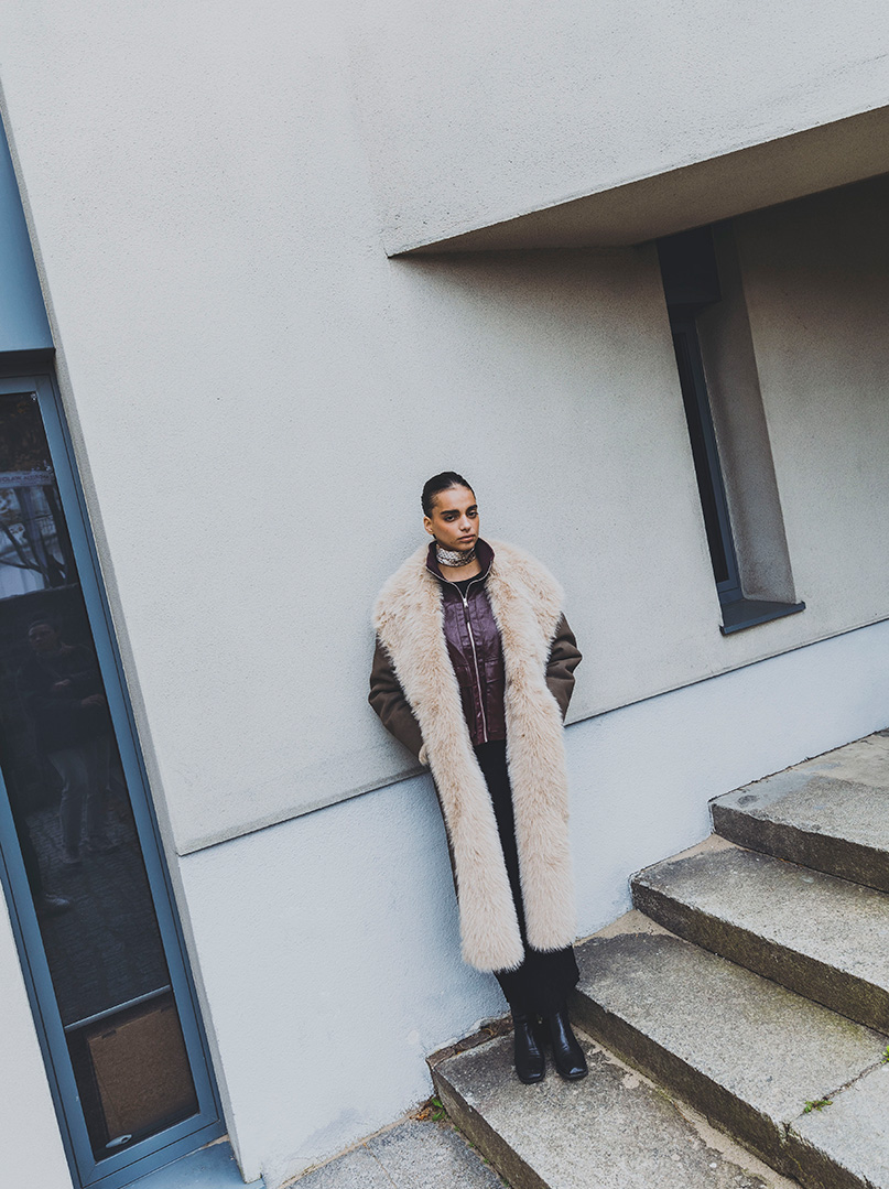 Mała apaszka jedwabna CREMONA 53x53 cm PREMIUM zdjęcie 1