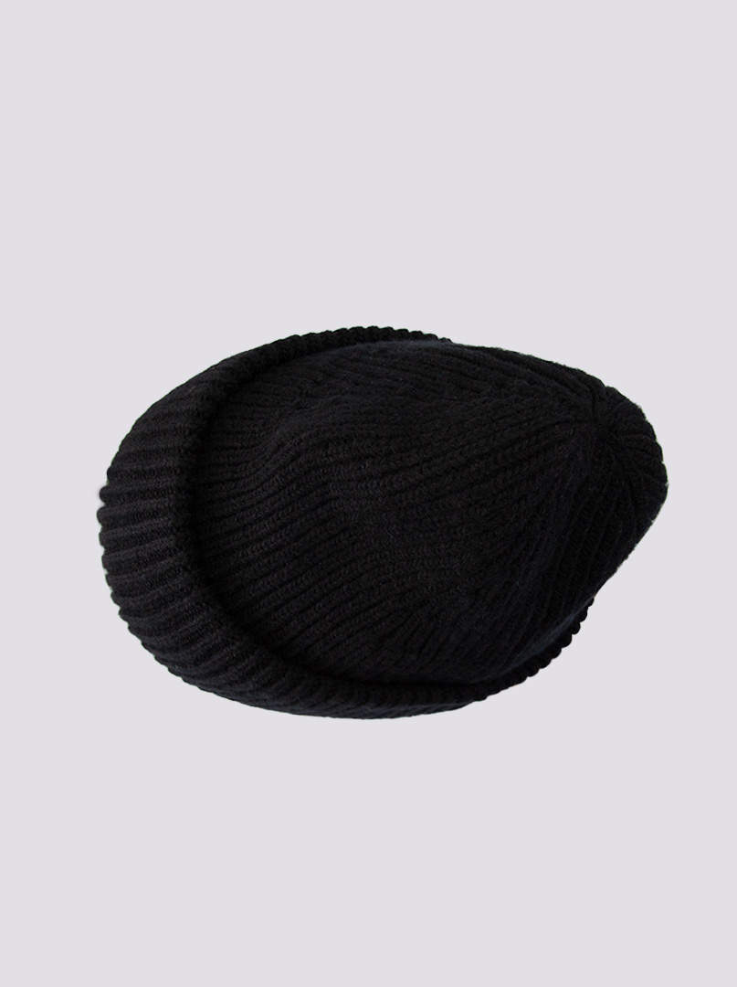Ciepła wełniana czarna czapka Stetson zdjęcie 4