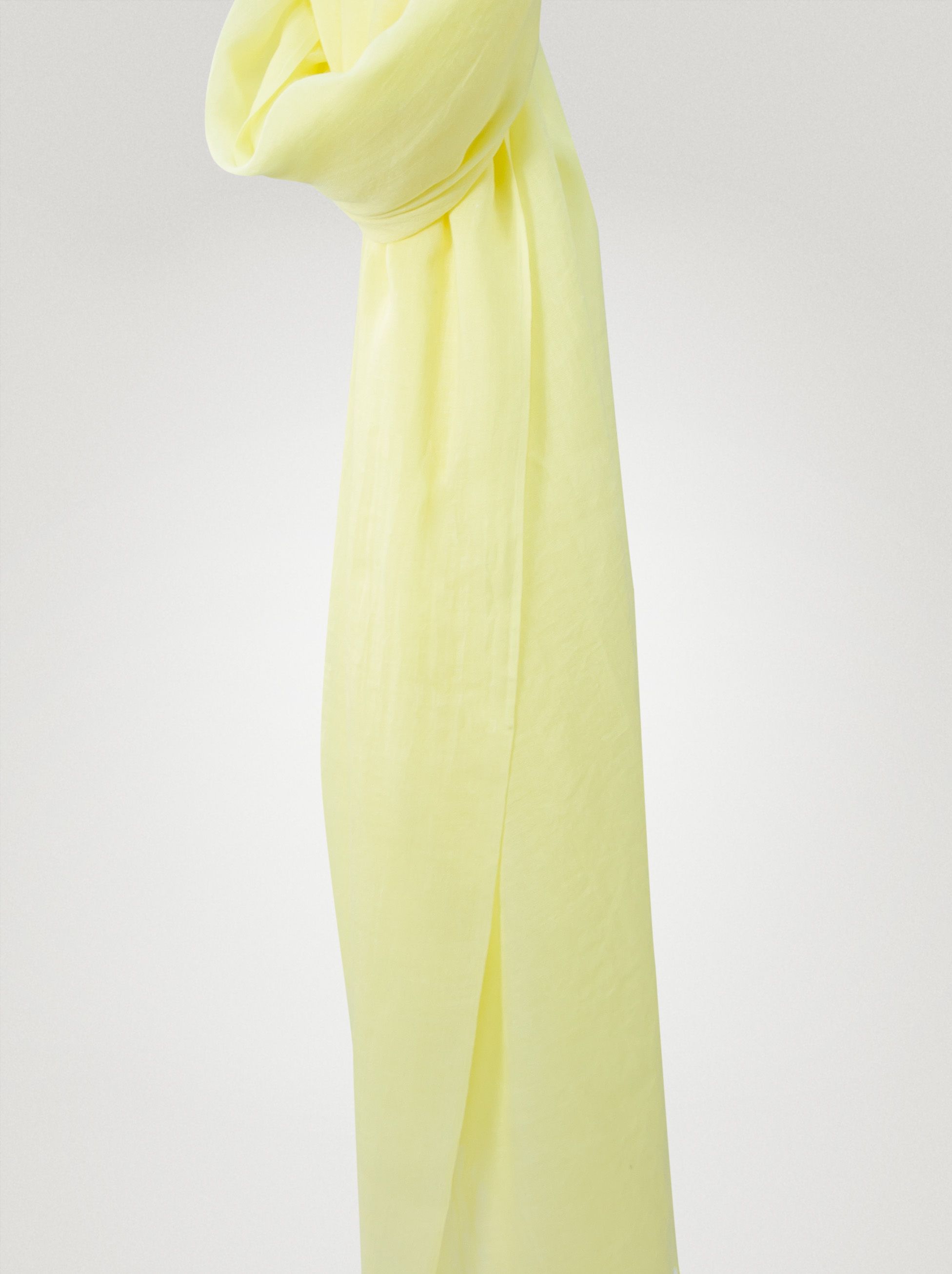 wiosenny żółty szal - Allora zdjęcie 3