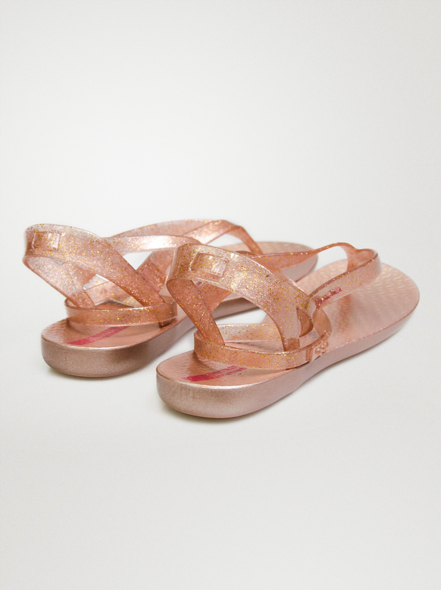 Sandały Ipanema  Renova różowe z brokatem - Ipanema zdjęcie 2