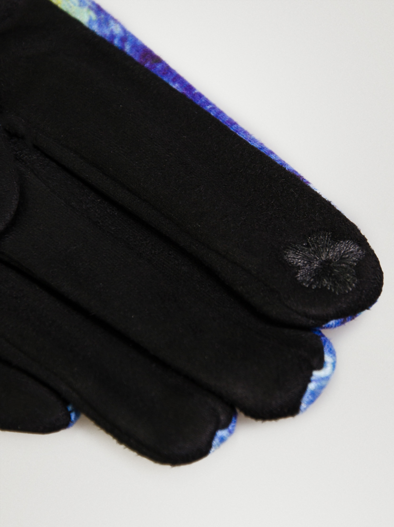 Rękawiczki z printem malarskim (21RE002) zdjęcie 4
