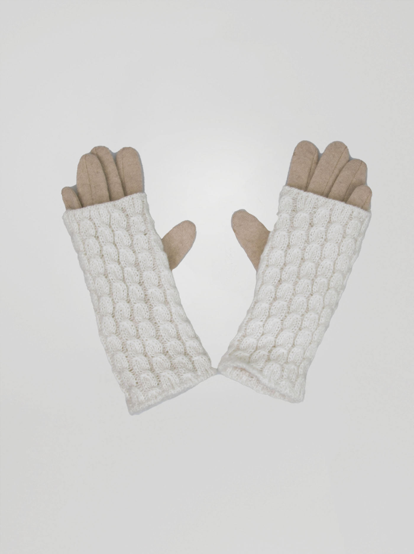 Rękawiczki wełniane z ocieplaczem zdjęcie 1