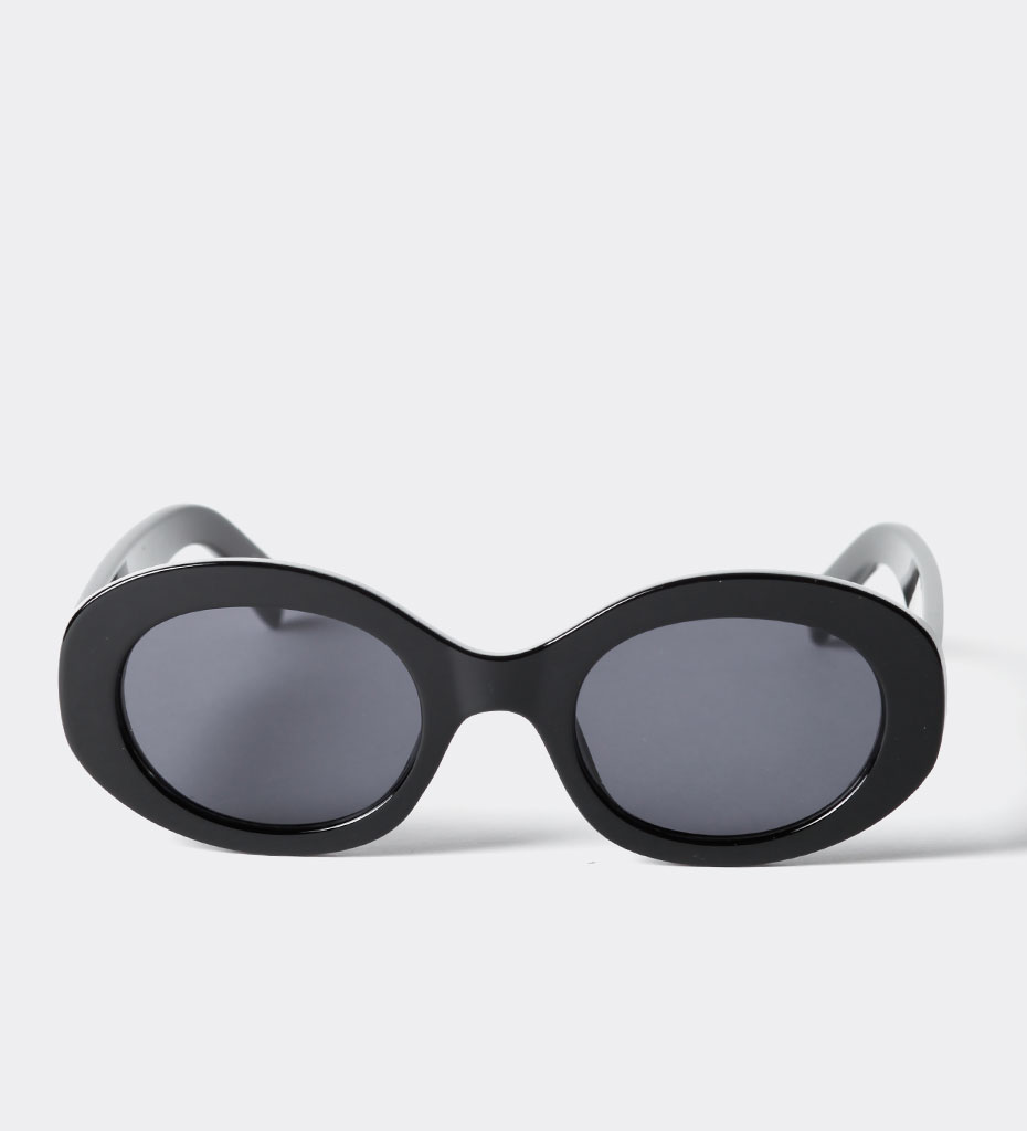 Forli Black, owalne okulary w stylu retro - Brylove zdjęcie 2