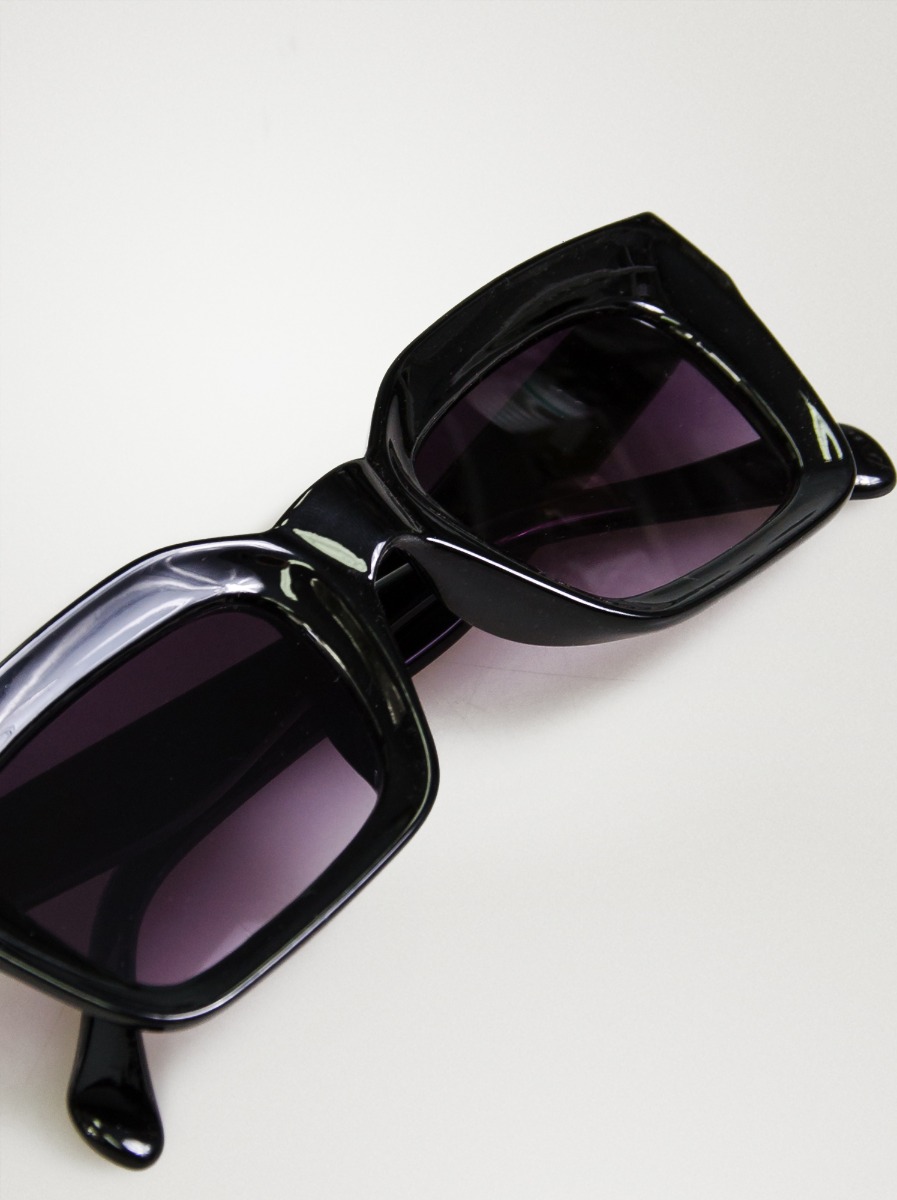 Okulary przeciwsłoneczne Bold Frame Pavia Black, BRYLOVE - Brylove zdjęcie 4
