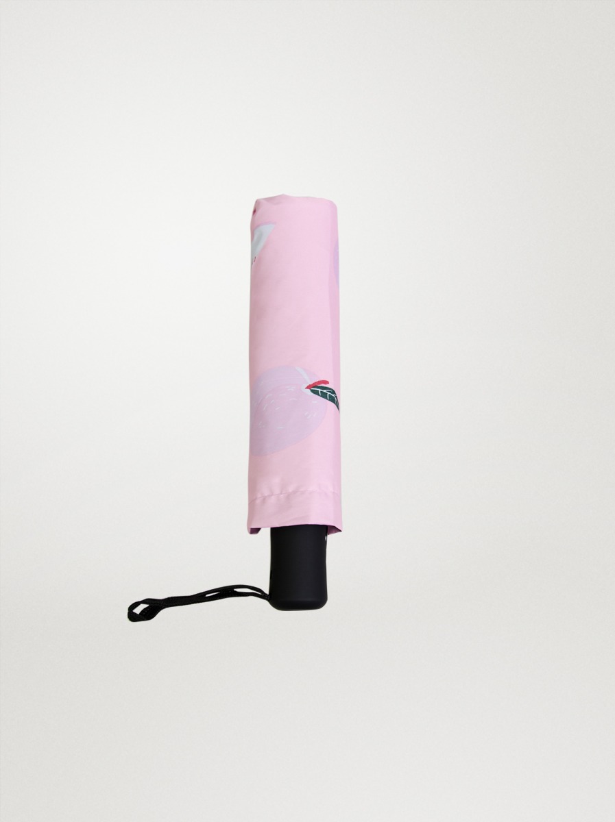 Parasol automatyczny składany z motywem brzoskwini - Allora zdjęcie 1