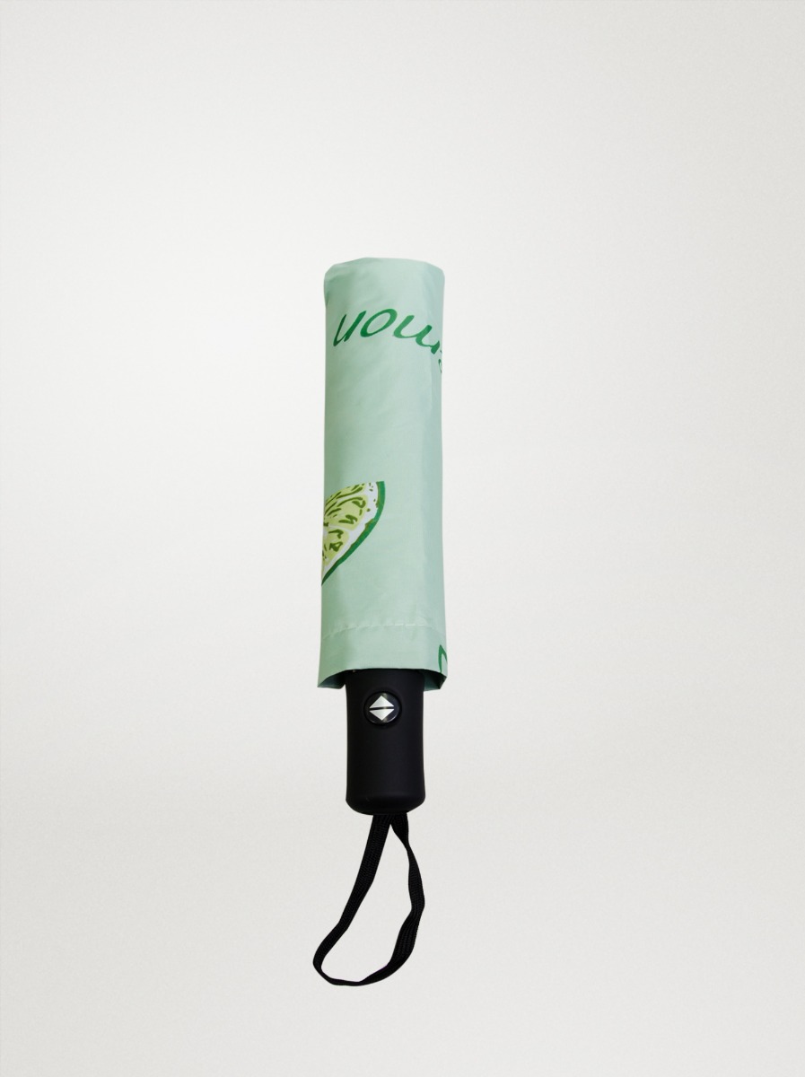 Parasol automatyczny składany z motywem limonki - Allora zdjęcie 1