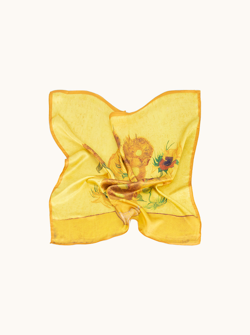 Mała gawroszka z poliestru "Słoneczniki"  Vincent van Gogh 53x53 cm zdjęcie 2