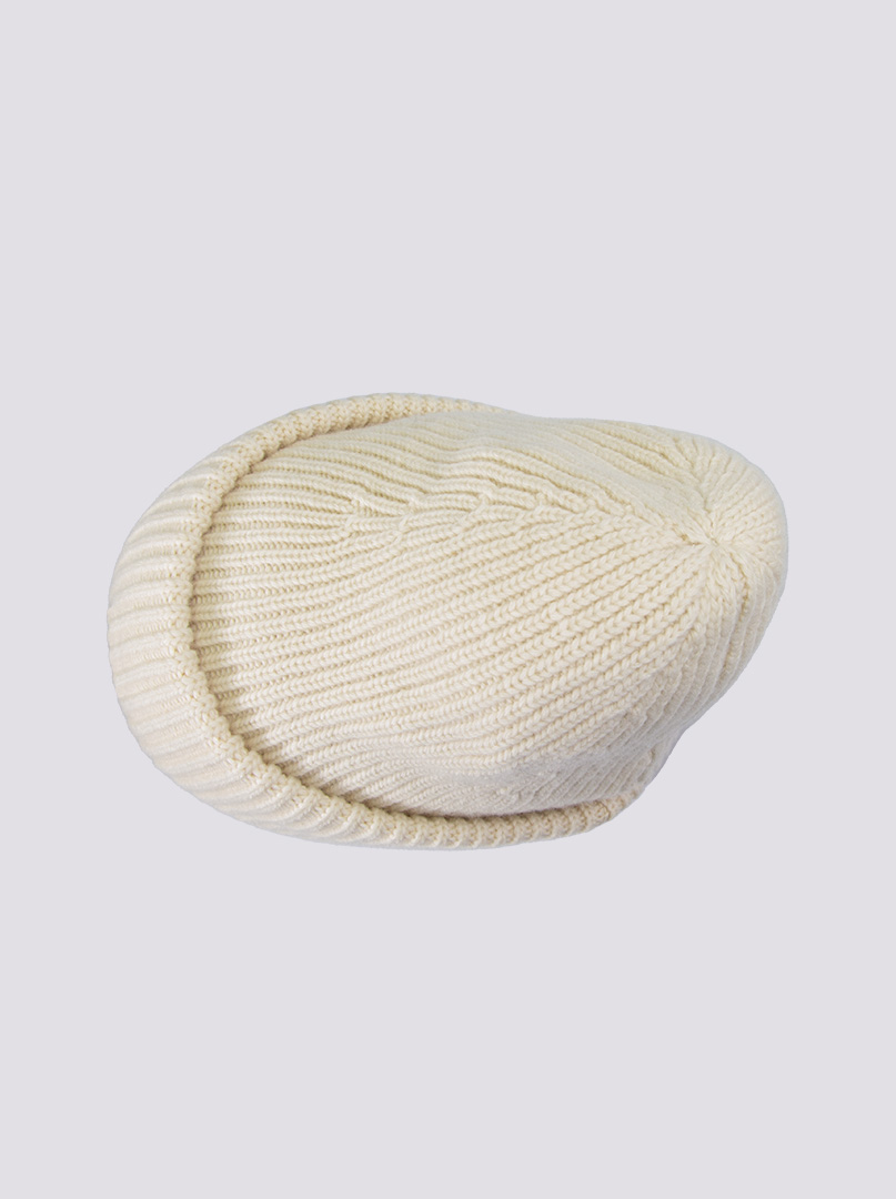 Ciepła wełniana  beżowa czapka Stetson zdjęcie 4