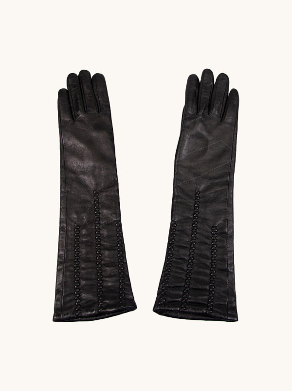 Leather gloves S