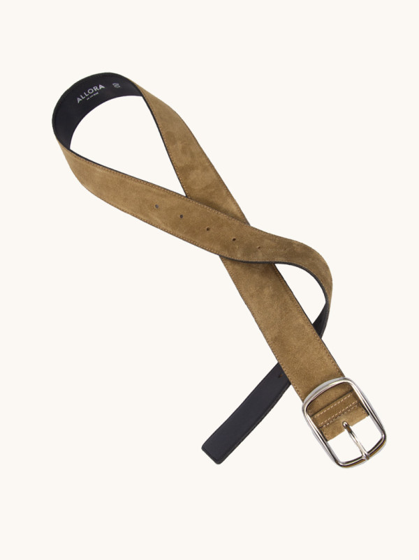 Pasek  w kolorze camelowym Allora be unique