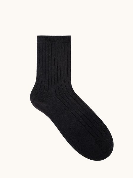 Women's merino wool socks – warm, ribbed