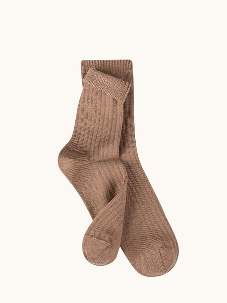 Women's merino wool socks – warm, ribbed