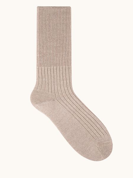 Women's merino wool socks – warm, non-binding, ribbed