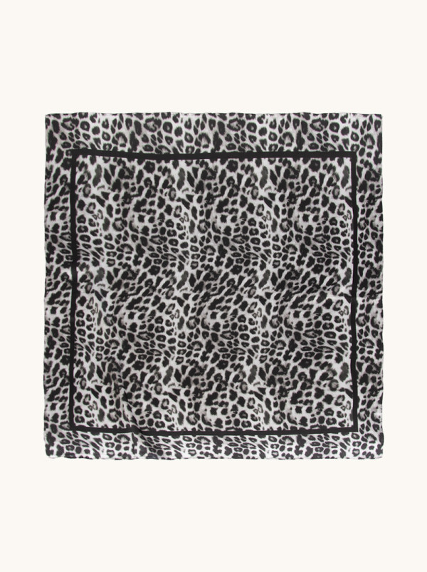 Duża apaszka jedwabna Echo natury 90cm x 90cm