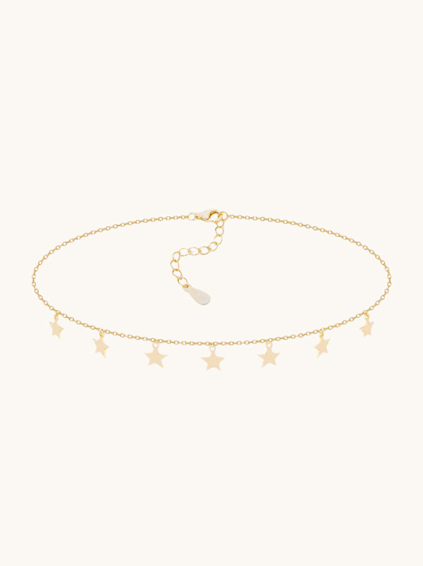 Naszyjnik choker SEVEN STARS GOLD