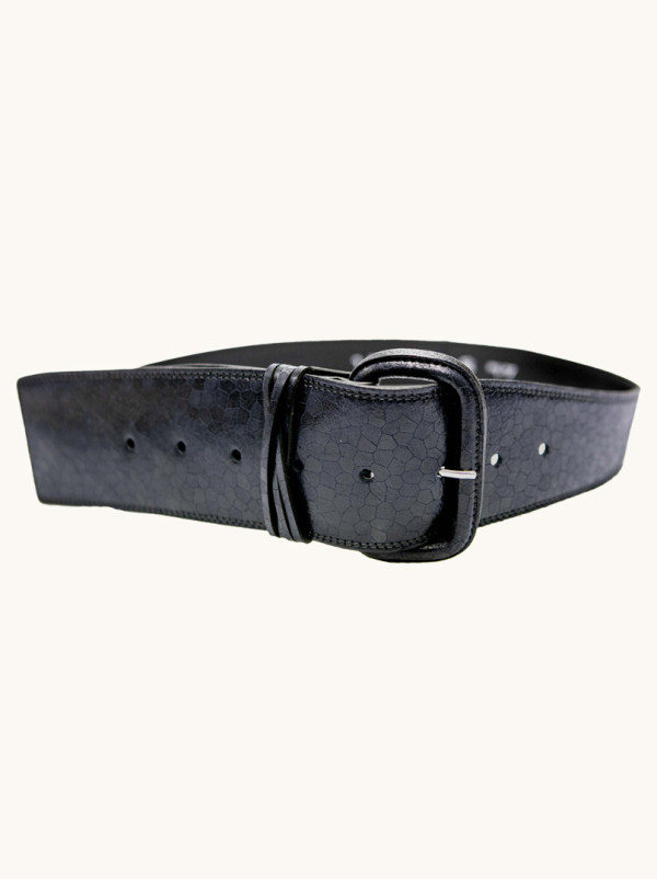 Leather belt