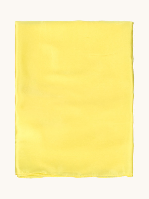 Shiny yellow formal scarf 100cm x 170cm