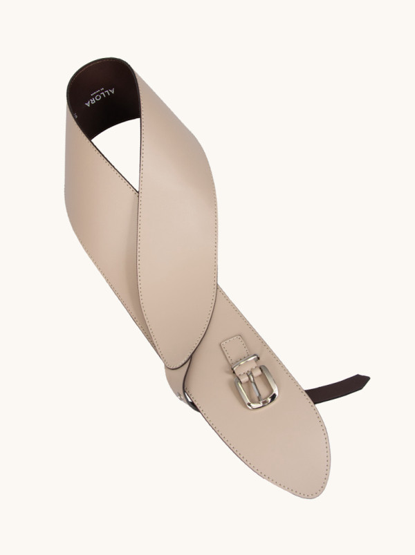 Pasek  w kolorze piaskowego beżu Allora be unique