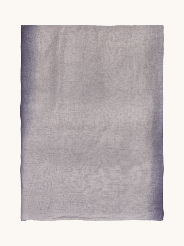 Gray formal scarf a stylish accessory for an evening dress 190 cm