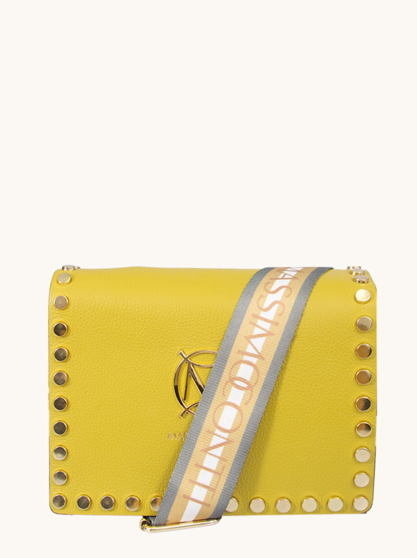 Torebka Listonoszka Skórzana Zielona