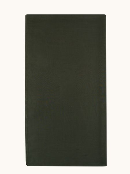 Szal 100% wiskoza gładki w kolorze butelkowej zieleni 75x180 cm