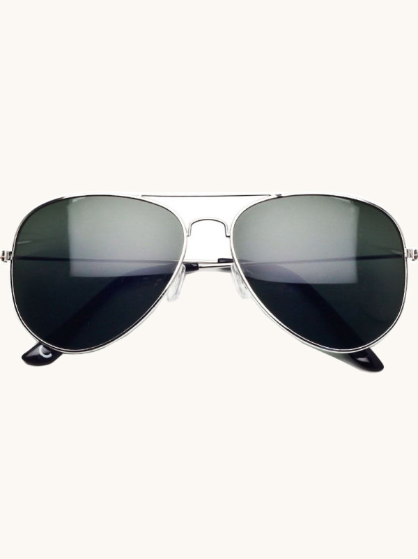 Okulary ohio aviator brylove srebrne