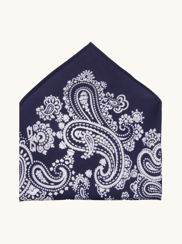 jedwabna poszetka z motywem pailsey