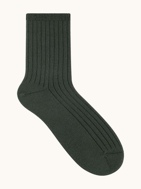 Women's merino wool socks in graphite - SOFT MERINO WOOL - warm, ribbed.