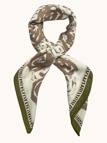 Apaszka wełna 100% ANTICA 90x90 cm PREMIUM