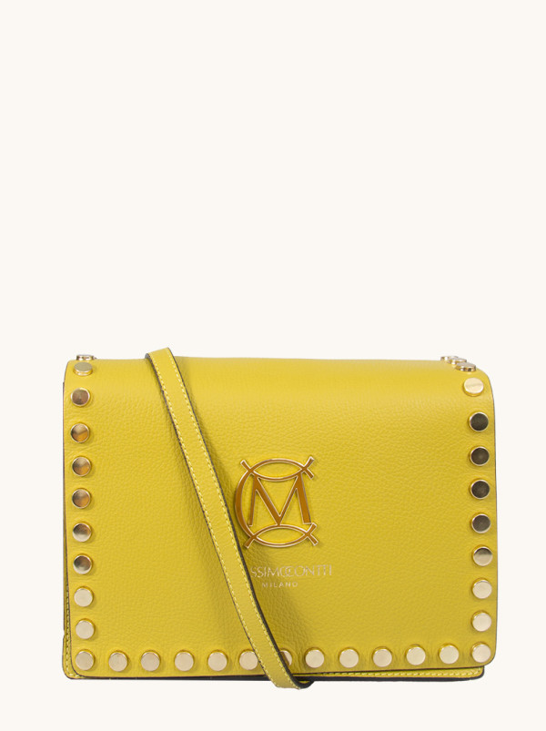 Torebka Listonoszka Skórzana Zielona