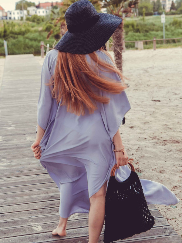 Tunika plażowa długa (22TU008)