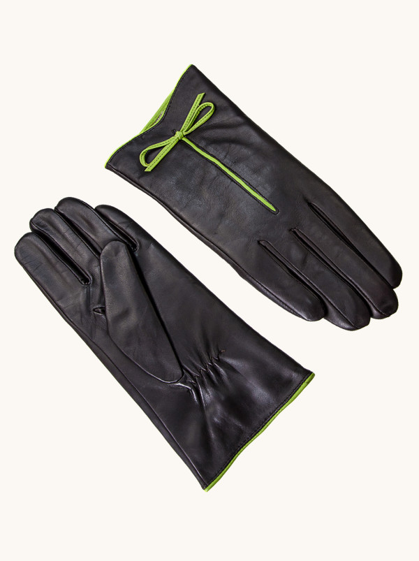 Leather gloves M