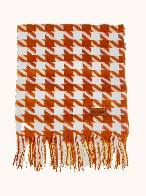 Scarf with pattern