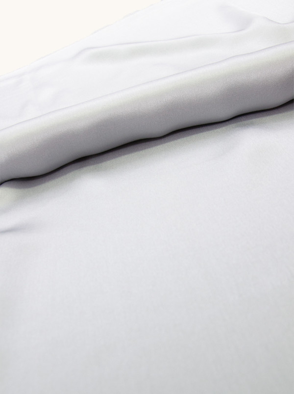 Szal jedwabny szary 55 cm x 175 cm