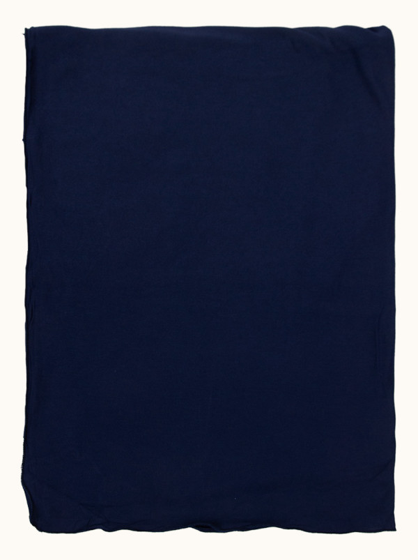 Szal granatowy włoski 190 cm