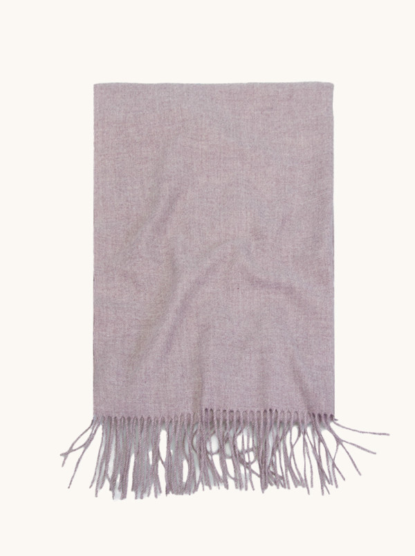 Szal z wiskozy fioletowy 65 cm x 180 cm