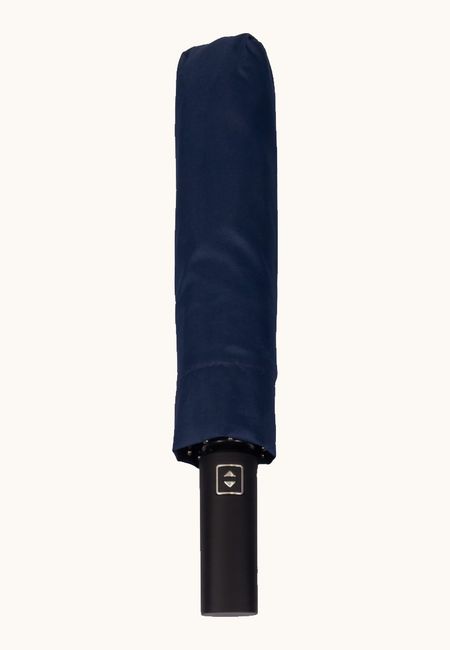 Blue automatic folding umbrella