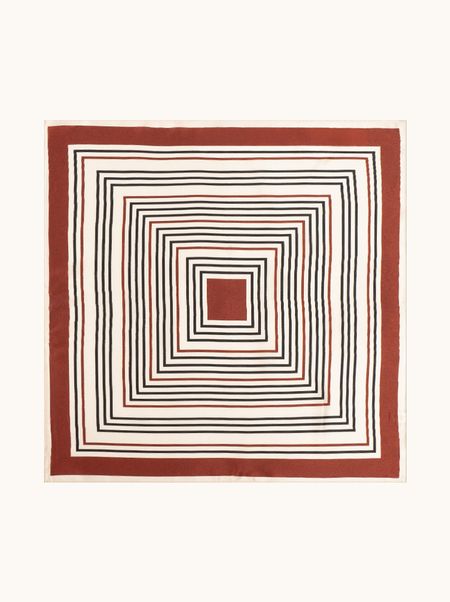 TULIA Silk Scarf, 53x53 cm