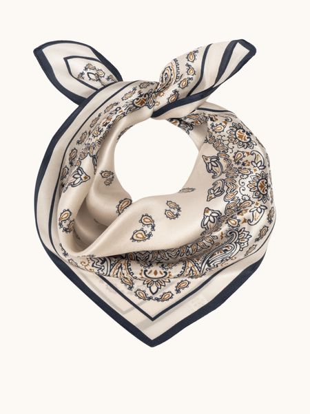 MARINA Silk Scarf, 53x53 cm