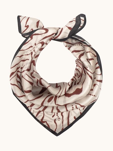 NOELIA Silk Scarf, 53x53 cm
