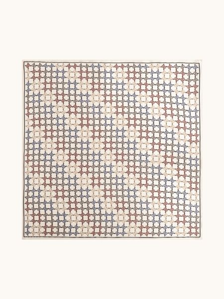 JULIA Silk Scarf, 53x53 cm