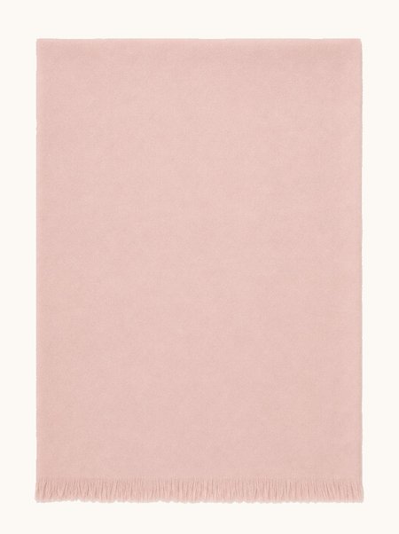 Szal z kaszmirem różowy 80x200 cm