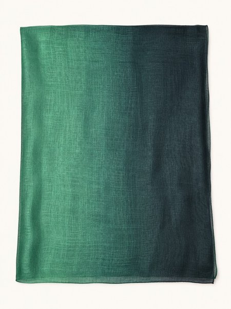 Formal Scarf, Shaded Green, 190 cm