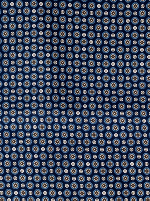 Exclusive men's scarf with geometric patterns, 25 cm x 160 cm