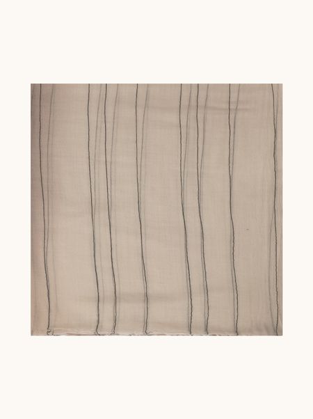 Szal 100% wełna w odcieniu przygaszonego różu 105x210 cm